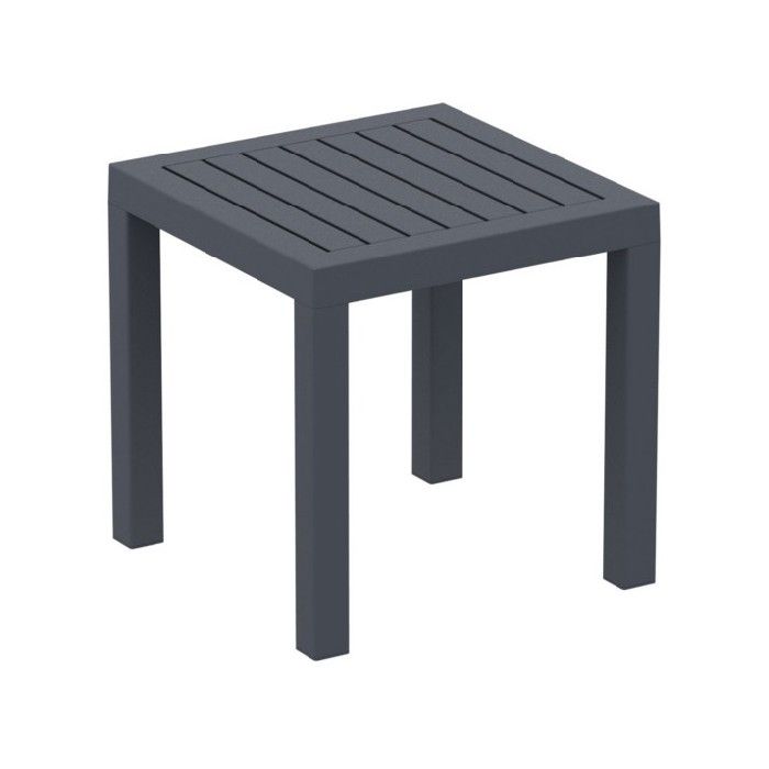 Table Ocean Side 45x45 Dark Grey