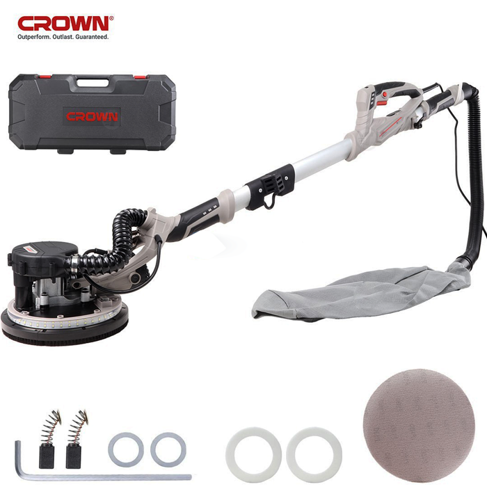 PONCEUSE POLISSEUSE POUR MUR 750W D215MM V 1000-1600T/MIN CROWN CT13608L BMC