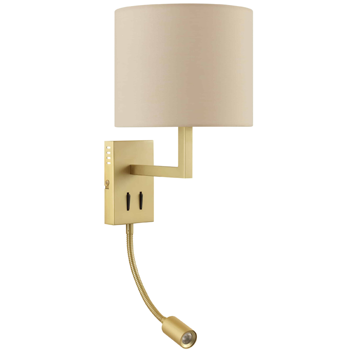 Tete de Lit Corel Led+e27 Antic-Bg