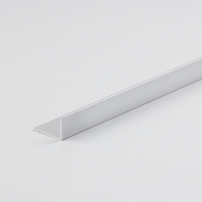 Corniere Inegale Alu Argent Anodise 200 X 2 X 1 Cm
