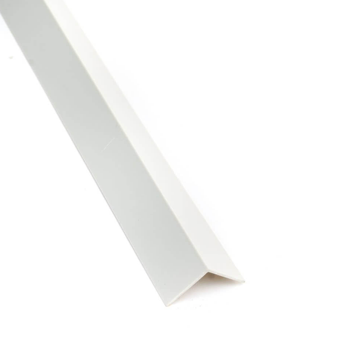 Corniere Pvc Blanc Satine 100 X 5 X 5 Cm