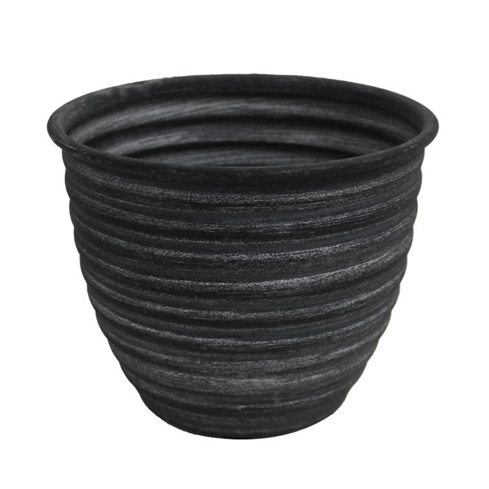 Pot Metalic Edu 37 Cm Gris - Ves-5516