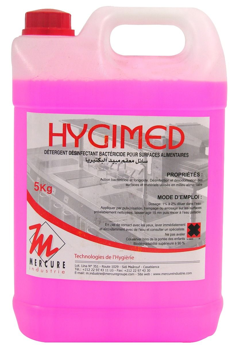 Detergent Desinfectant Bactéricide 5kg