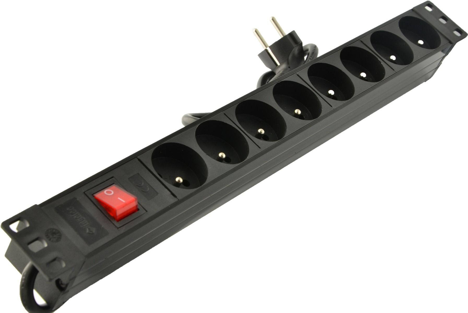 Bloc Multiprise 19 6p 2p+t Avec Interrupteur