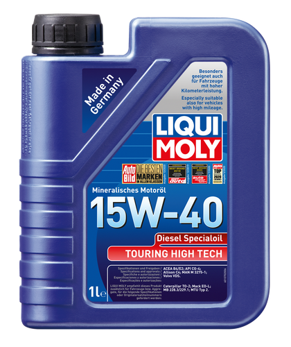 Huile Moteur Liqui-Moly Touring High Tech 15w40