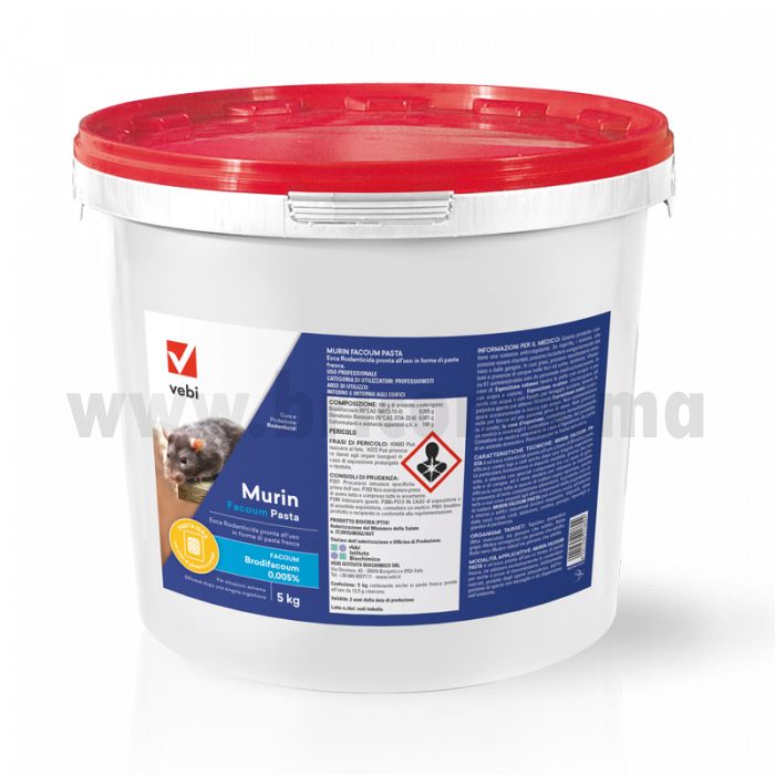 Rodenticides Murin Facoum Bloc
