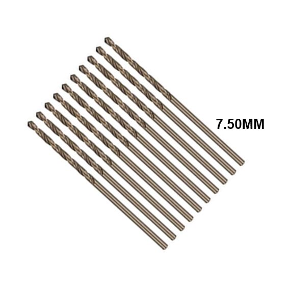 Foret à Métaux Queue Cylindrique Hss Laminé 7,5mm