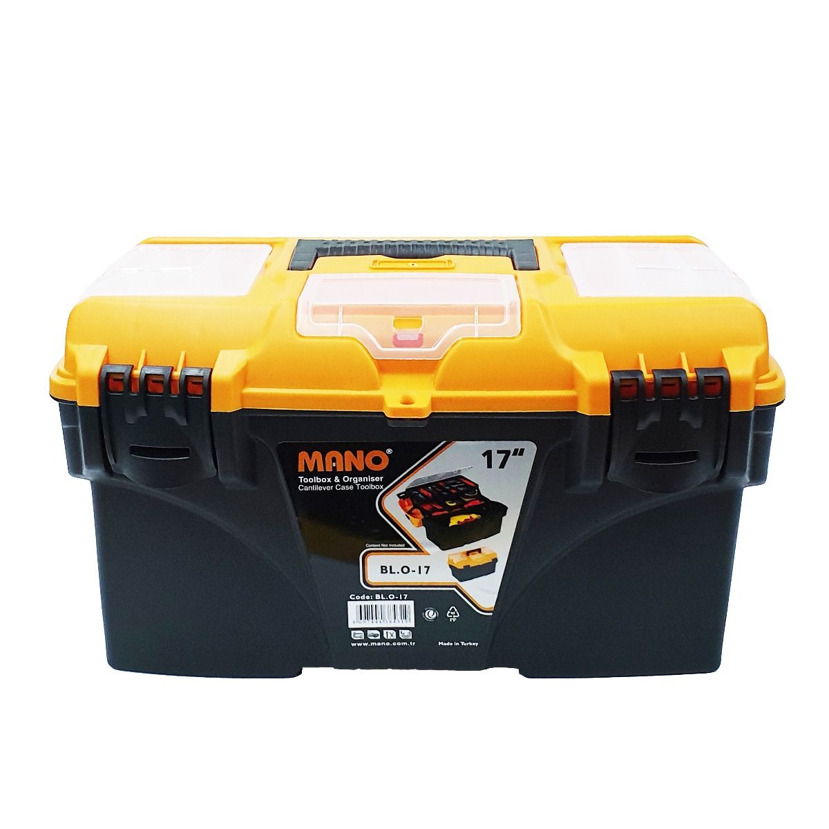 Boite A Outils Vide en Pvc Professionnel Bl O-17