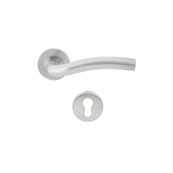 Paire de Bequille Dorma Cyl Inox 304 - Th122cyl-Alu