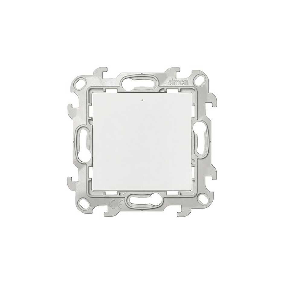 Poussoir à bascule 10 A 250 V connexion rapide blanc Simon 24 Harmonie