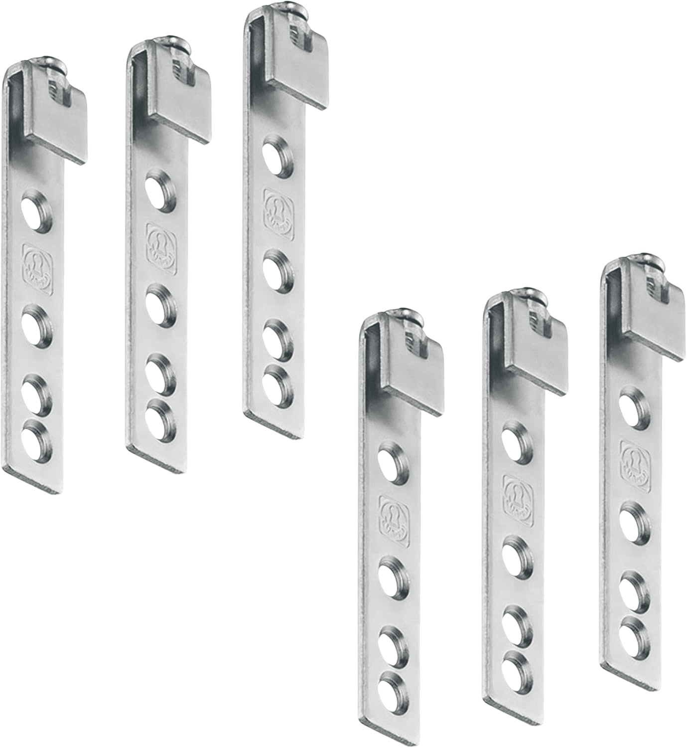 Support cuisine suspensions armoire cabinet METALI 1.5 mm blanc 1007