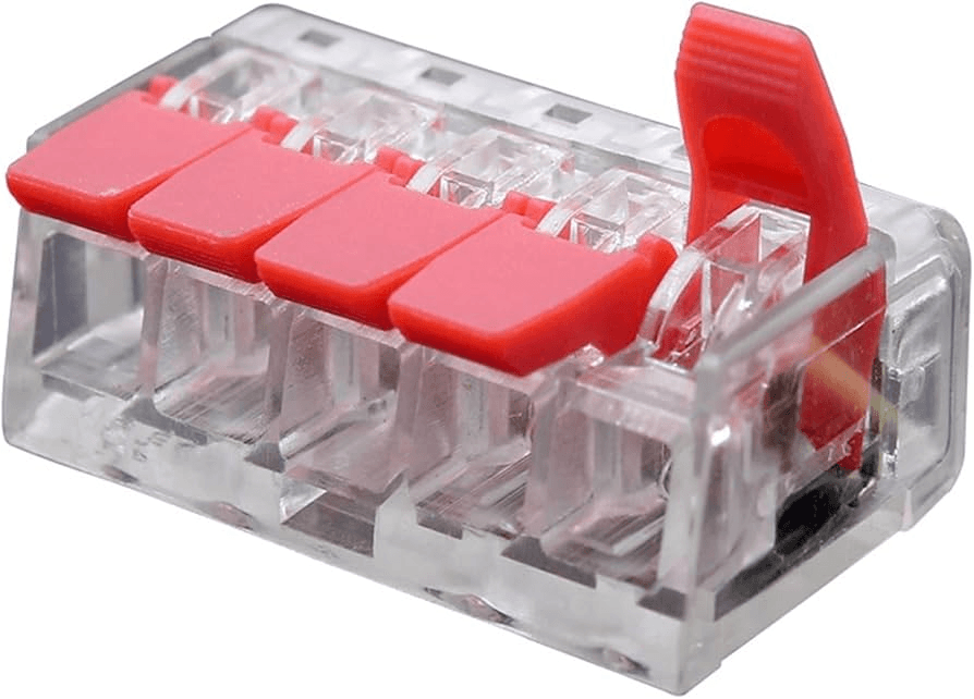Compact spiling push wire connector HONEST pct-415(400v 32a 5 position) kl03005