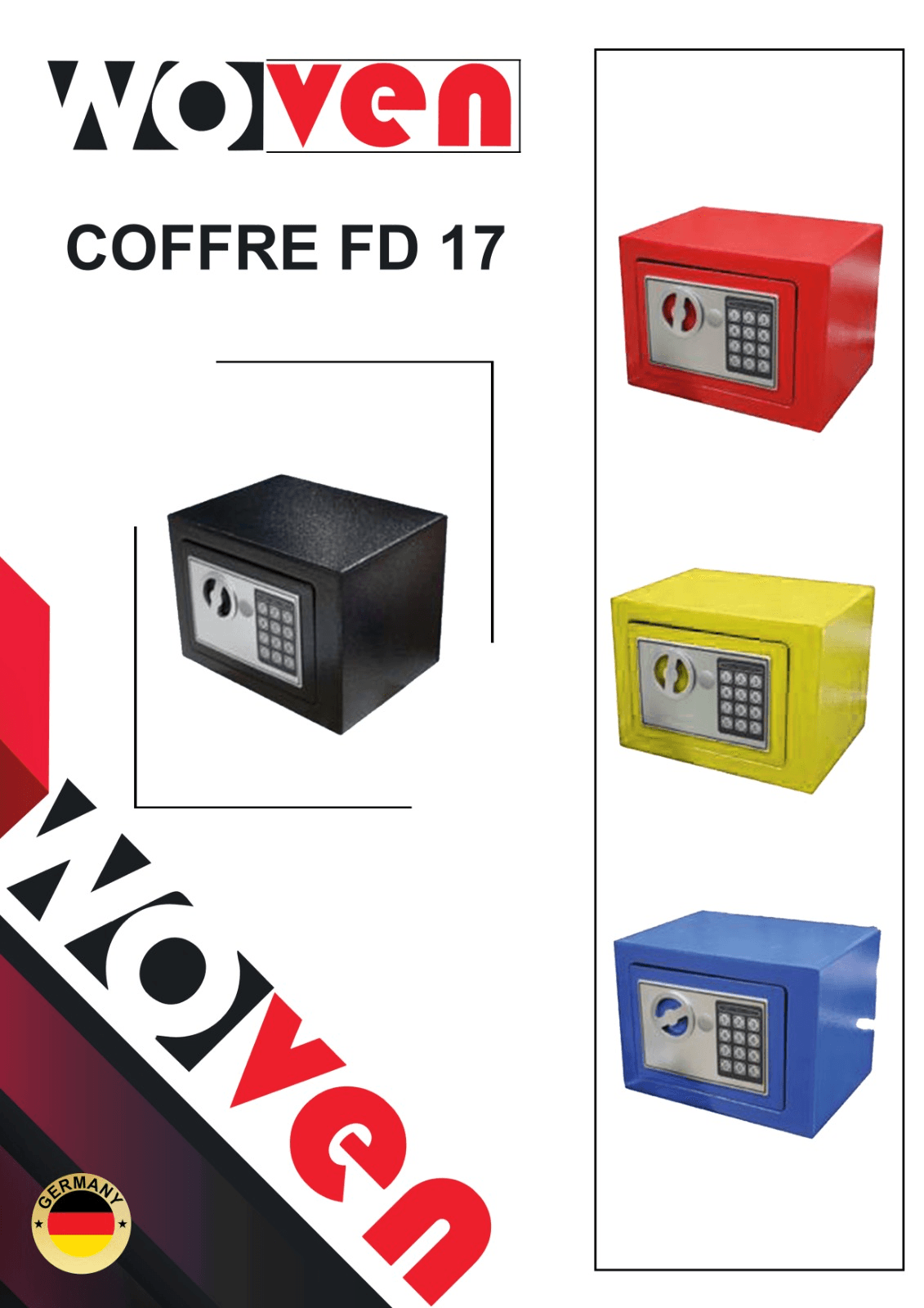 Coffre fd 17 w23*d17*h17 cm