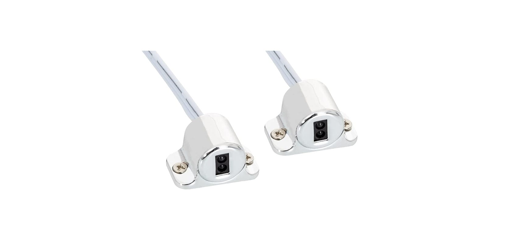 Detecteur mouvement double shading induction chrome 12/24v nf