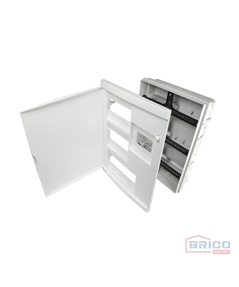 Coffret (39 modules) encastré, porte opaque 1401030048