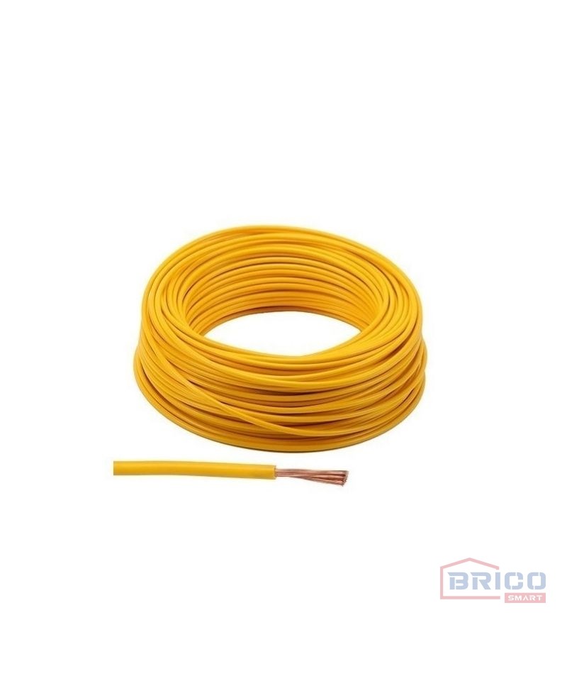 Cable H07vu 2.5 Mm Jaune, Ingelec 1103010058