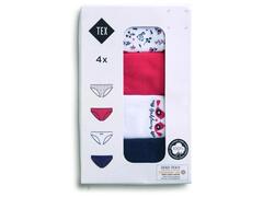 Culotte Fille Navy TEX 4 pièces