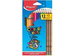 Crayons Color'Peps 12 unités + 3 Crayons Graphite Black'Peps Boîte Carton
