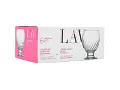 Pack de 6 Verres Nectar Lav 28cl