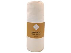 Drap Plat Blanc Tex Home 180x300cm.