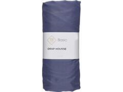 Drap Housse Bleu Tex Home 140x200 cm