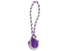 Corde avec Balle pour Chien 52cm
