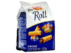 Mini-Roll Wafers Cacao Lago 125g