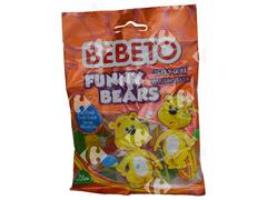 Gommes Funny Bears Bebeto 80g