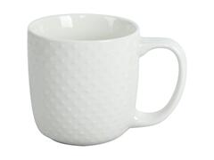 Mug en Porcelaine Picote Blanc Kasa 35cl