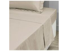 Drap Plat Beige Tex Home 240x280 cm