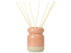 Diffuseur Céramique Rose Base Beige Cachemire Kasa 15 cl