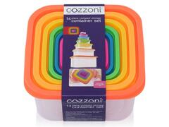Ensemble de 7 Boîtes Alimentaires Carrées