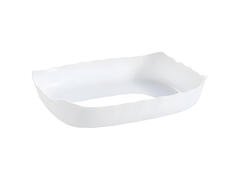 Plat à four rectangulaire en porcelaine Luminarc 29×23 cm