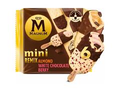 Mini Bâtonnets White Berry Almond Magnum 6 unités 60ml