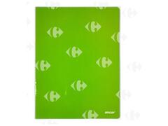 Cahier Piqué Couverture en Plastique 192 pages Seyès 17x22cm Ancor 90g