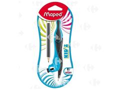 Compas Plastique Kid'z Avec Crayon Maped
