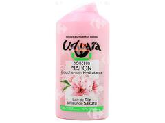 Gel Douche hydratant au lait de riz & fleur de Sakura Ushuaia 300ml