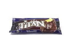Bâtonnet de Glace Vanille, Chocolat & Amande Titan 120ml.