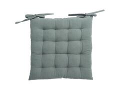 Galette Chaise Uni Kaki Tex Home 38x38 cm