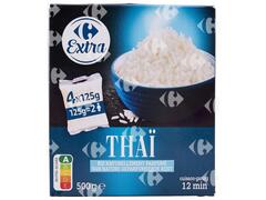 Riz Thai Siam Carrefour 125g 4 unités