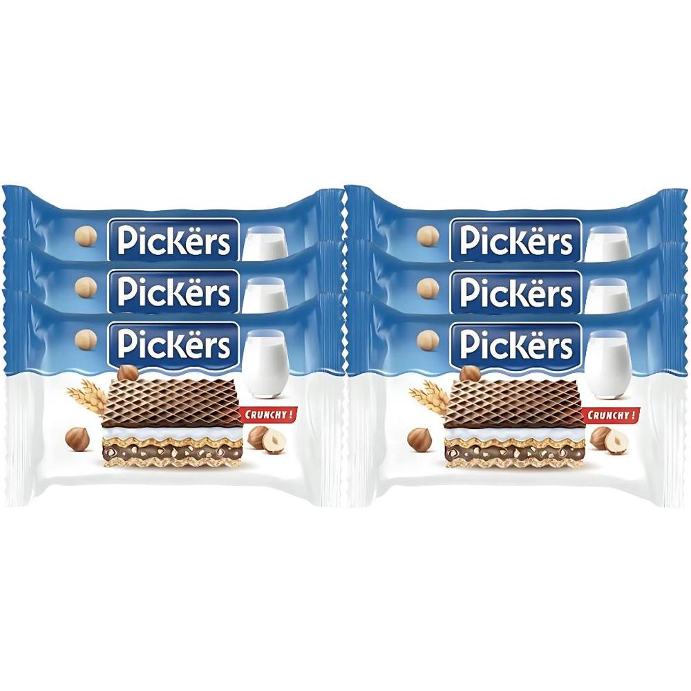 Pack Gaufrettes Choco Lait Pickers 6x25g