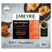 Truite De France Caractere Fumage Intense Labeyrie