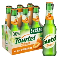 Biere Aromatisee Jus D Abricot Sans Alcool 0 0 Tourtel Twist