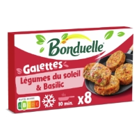 Galettes Legumes Du Soleil Et Basilic A Poeler Bonduelle
