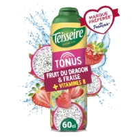 Sirop Tonus Fruit Du Dragon Et Fraise Vitamine B Teisseire