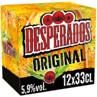 Biere Aromatisee Au Spiritueux A Base D Agave 5 9 Desperados