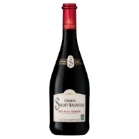 Vin Rouge A O P Cotes Du Rhone Les Combes Saint Sauveur