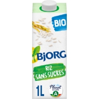Boisson Vegetale Riz Sans Sucres Bio Bjorg
