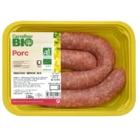Saucisses Brasse Carrefour Bio