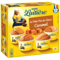 Glace Petit Pot De Caramel La Laitiere